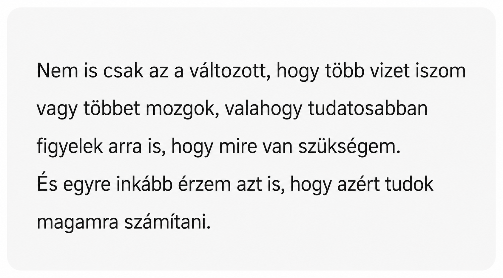 Visszajelzés az ÉN 2.0 programról